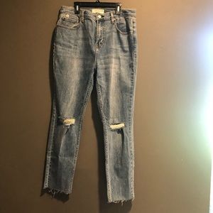 Pacsun Vintage Icon Denim Distressed Jeans,30